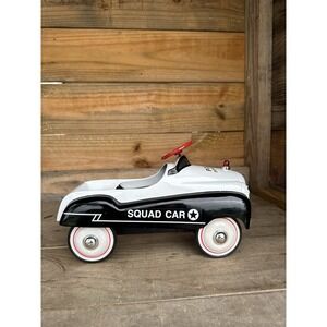 XONEX 1993‎ Limited Edition Die Cast Police Squad Pedal Car 1:3 Scale *READ*